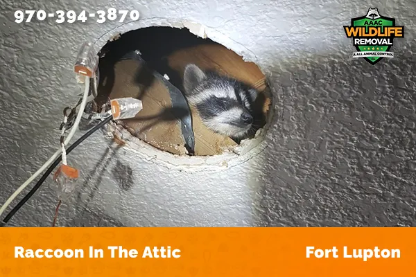 Raccoon In The Attic Fort Lupton