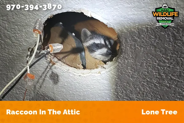 Raccoon In The Attic Lone Tree