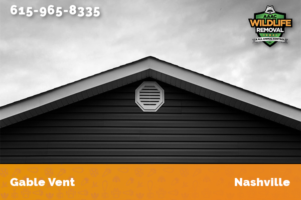 Picture of a gable vent in Nashville